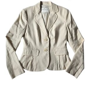 Banana Republic Cream Women's Blazer